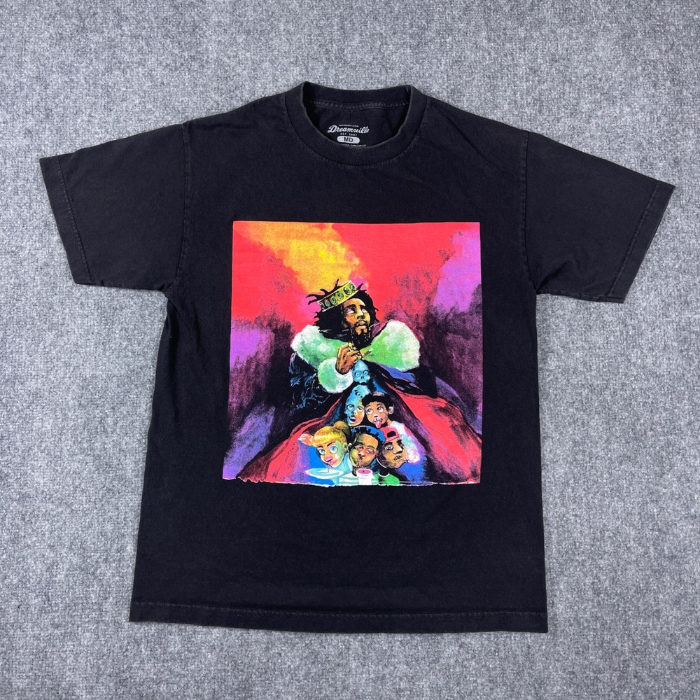 Dreamville J. Cole KOD Graphic Tee Mens Medium Black Choose Wisely Rap Shirt